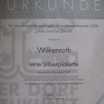 Silberplakette 150x150 Wettbewerb: Unser Dorf hat Zukunft