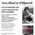 Lesung im Dorfhaus – Alice Schwarzer liest aus ihrer Biographie über Romy Schneider: